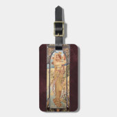Alphonse Mucha, Helderheid van dag Bagagelabel (Voorkant verticaal)