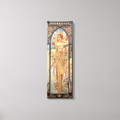 Alphonse Mucha, Helderheid van dag Canvas Afdruk (Voorkant)