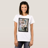 Alphonse mucha Hemd Vintage T-shirt (Voorkant volledig)