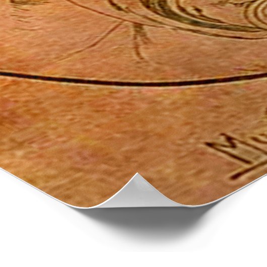 Alphonse Mucha Het Poster Roos (Hoek)