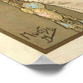 Alphonse Mucha Het schilderen het volledige aftapp Poster (Hoek)