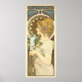 Alphonse Mucha Het schilderen het volledige aftapp Poster (Voorkant)