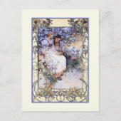 Alphonse Mucha illustratie: De Beatitudes Briefkaart (Voorkant)