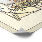 Alphonse Mucha illustratie: De Beatitudes Poster (Hoek)