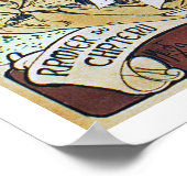 Alphonse Mucha. Imprimerie Cassan Fils, 1897 Poster (Hoek)