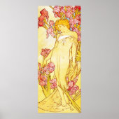 Alphonse Mucha Iris Poster (Voorkant)