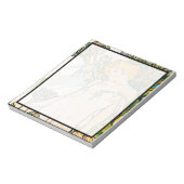 Alphonse Mucha - Iris WB Notitieblok (Linkerzijde)