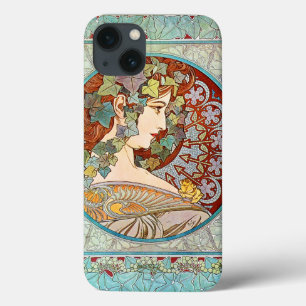 Alphonse Mucha Ivy Case-Mate iPhone Case