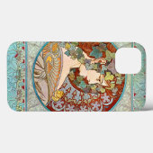 Alphonse Mucha Ivy Case-Mate iPhone Case (Achterkant (horizontaal))