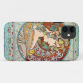 Alphonse Mucha Ivy Case-Mate iPhone Case (Achterkant (horizontaal))