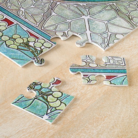 Alphonse Mucha Ivy Legpuzzel (Zijkant)