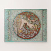 Alphonse Mucha - Ivy Legpuzzel (Horizontaal)
