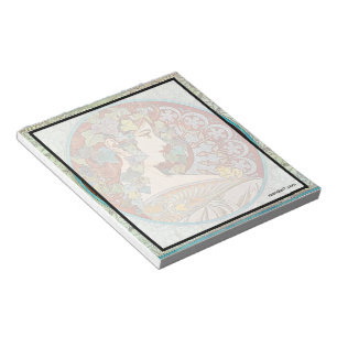 Alphonse Mucha Ivy Notitieblok