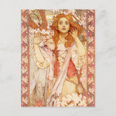 Alphonse Mucha Joan of Arc Briefkaart (Voorkant)