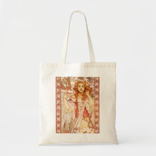 Alphonse Mucha Joan of Arc Canvas tas (Voorkant)