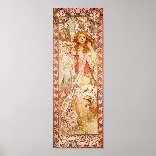 Alphonse Mucha Joan of Arc Poster (Voorkant)