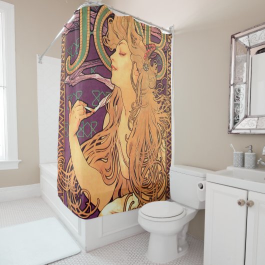 Alphonse Mucha - Job Douchegordijn (In situ)