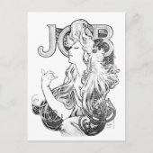 Alphonse Mucha JOB ISOGS Briefkaart (Voorkant)