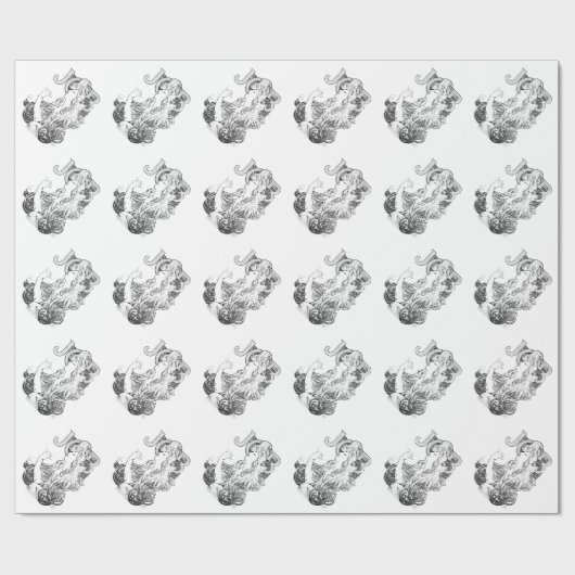 Alphonse Mucha JOB ISOGS Cadeaupapier (Vlak)