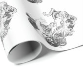 Alphonse Mucha JOB ISOGS Cadeaupapier (Rol Hoek)