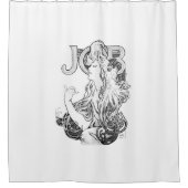 Alphonse Mucha JOB ISOGS Douchegordijn (Voorkant)