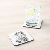 Alphonse Mucha JOB ISOGS Drankjes Onderzetter (Rechterzijde)