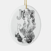 Alphonse Mucha JOB ISOGS Keramisch Ornament (Rechts)