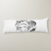 Alphonse Mucha JOB ISOGS Lichaamskussen (Achterkant)