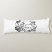 Alphonse Mucha JOB ISOGS Lichaamskussen (Voorkant)