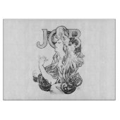 Alphonse Mucha JOB ISOGS Snijplank (Voorkant)
