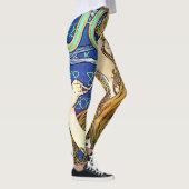 Alphonse Mucha JOB Leggings (Rechts)