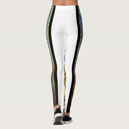 Alphonse Mucha JOB Leggings (Achterkant)