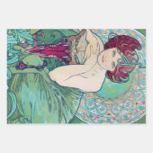 Alphonse Mucha, juwelen Inpakpapier Vel (Voorkant 2)