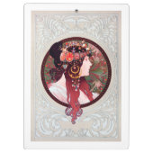 Alphonse Mucha Klembord (Achterkant)