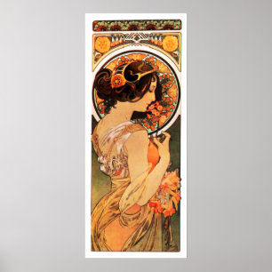 Alphonse Mucha Koe Slip Poster