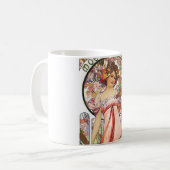 Alphonse Mucha Koffiemok (Voorkant links)