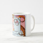 Alphonse Mucha Koffiemok (Voorkant rechts)