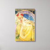  Alphonse Mucha kunstwerk Canvas Afdruk (Voorkant)