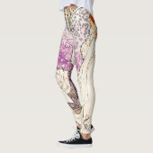 Alphonse Mucha La Dame 1896 Art  Leggings (Links)