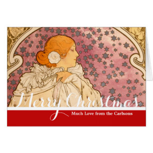 Alphonse Mucha La Dame Aux Camelias: Art Nouveau