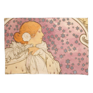 Alphonse Mucha La Dame Aux Camelias: Art Nouveau Kussensloop