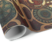 Alphonse Mucha La Plume Zodiac Art  Cadeaupapier (Rol Hoek)