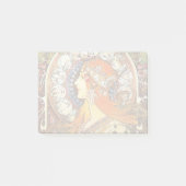 Alphonse Mucha La Plume Zodiac Art  Post-it® Notes (Voorkant)