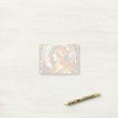 Alphonse Mucha La Plume Zodiac Art  Post-it® Notes (Op bureau)