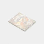 Alphonse Mucha La Plume Zodiac Art  Post-it® Notes (Schuin)