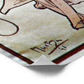 Alphonse Mucha. La Poesie/Poetry, 1898 Poster (Hoek)