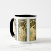 Alphonse Mucha ~ La Primevere Mok (Voorkant links)