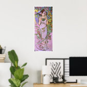 Alphonse Mucha. La Roos/Roos, 1897 Poster (Thuiskantoor)