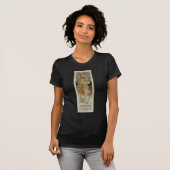 Alphonse Mucha ~ La Samaritaine T-shirt (Voorkant volledig)