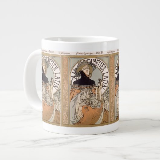Alphonse Mucha Lady Jumbo Mok (Links)